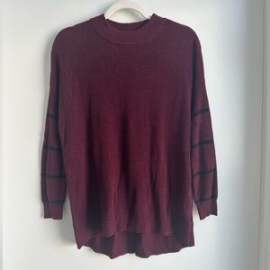 American Eagle Maroon Sweater Size S